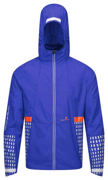 RONHILL Kurtka biegowa męska TECH AFTERHOURS JACKET cobalt flame