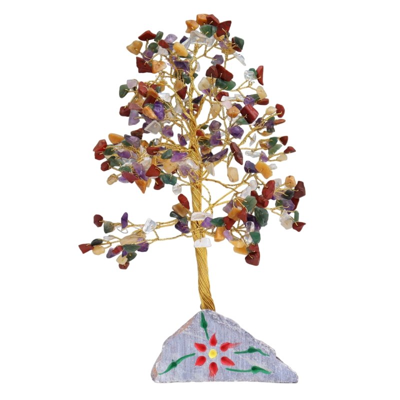 Drzewko z kamieniami szlachetnymi - Mix | 320 kamieni