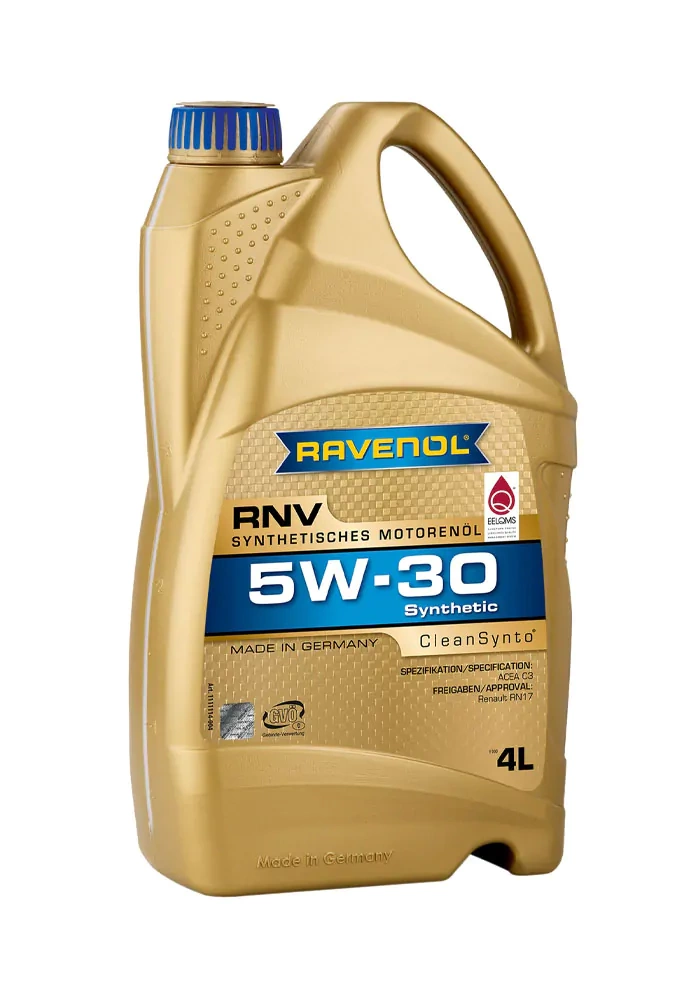 RAVENOL RNV SAE 5W‑30 CleanSynto® 4L