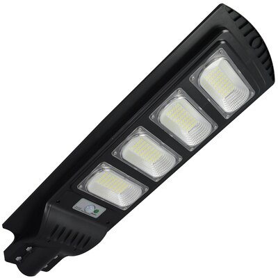 Naświetlacz solarny LED Street-12 32485 Polux 15W 6000K z czujnikiem Pir i pilotem