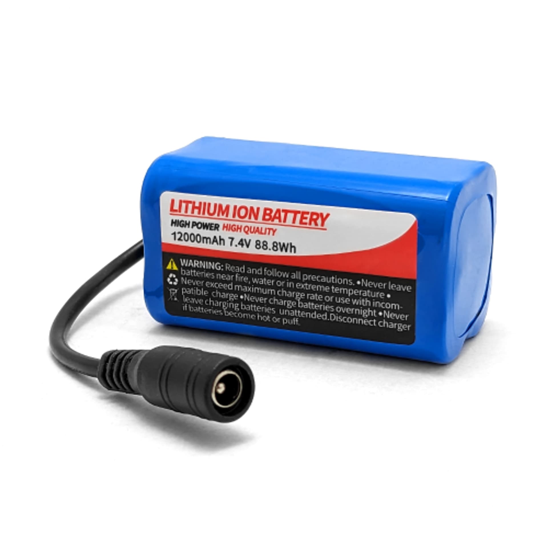 Bateria Akumulator Li-ion 12000 mAh 7.4V Drony Łódki RC