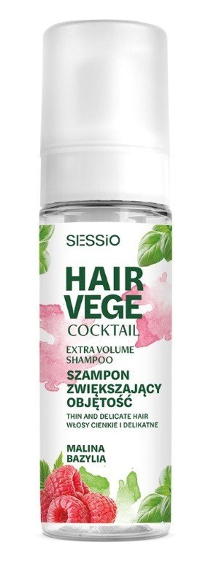 CHANTAL SESSIO HAIR VEGE Szampon w piance malina