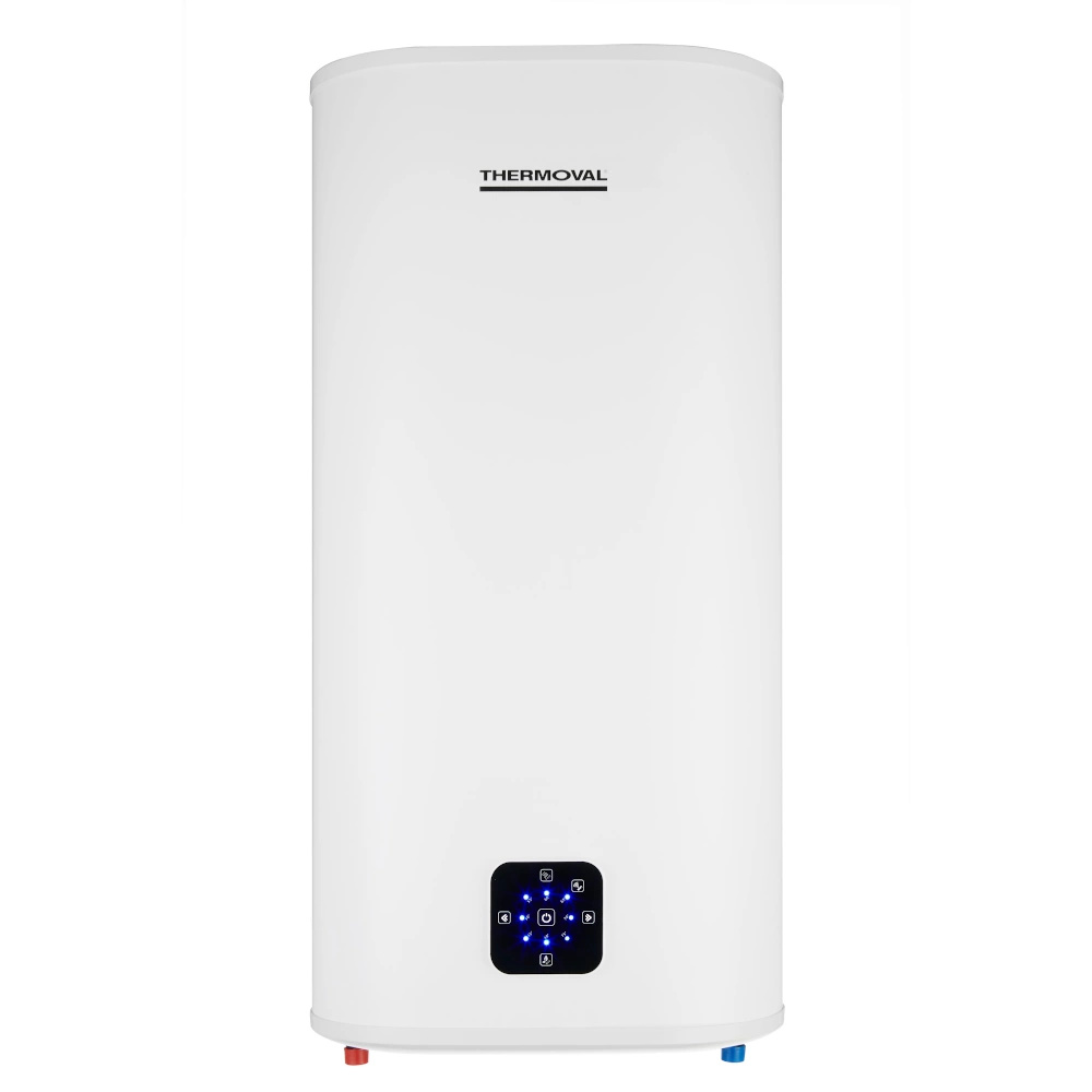 Pojemnościowy podgrzewacz wody Thermoval Aqua Ti-100-L-W 100L Slim Wi-Fi