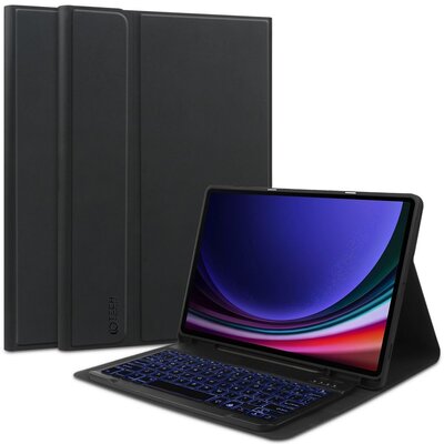 Etui na Samsung Tab S9+ TECH-PROTECT SC Czarny + Klawiatura