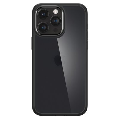 Etui APPLE IPHONE 15 PRO Spigen Ultra Hybrid Crystal Frost czarne