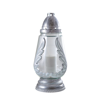 Znicz P 88 28 cm srebrny