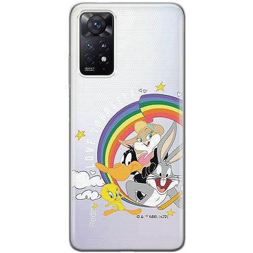 ERT GROUP etui na telefon Xiaomi REDMI NOTE 11 PRO 5G/ 11 PRO 4G, case oryginalny i oficjalnie licencjonowany przez Looney Tunes, wzór 016, optymalnie dopasowane, plecki z TPU częściowo przeźroczyste
