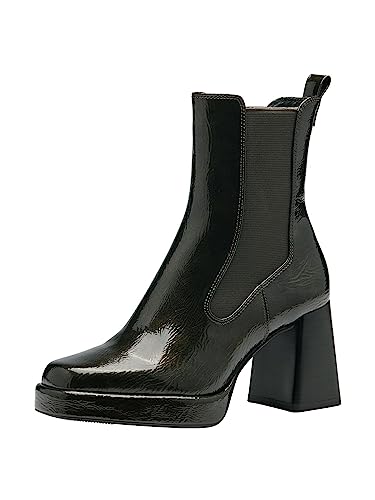 Tamaris Damskie botki 1-1-25002-41, oliwkowy, 37 EU