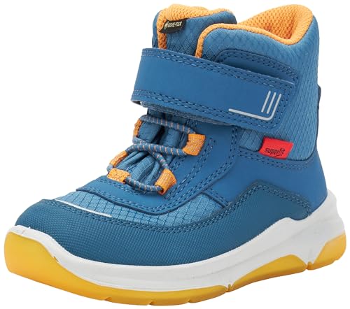 Superfit Cooper sneakersy chłopięce, Niebieski pomarańczowy 8000, 20 EU wąski
