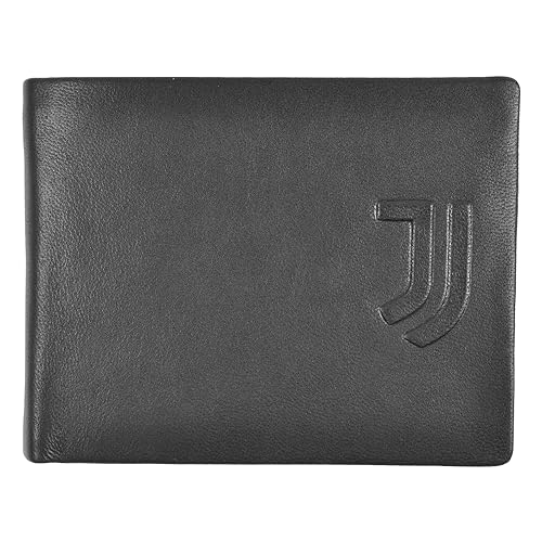 Juventus 133216, Akcesoria Portfele podróżne Unisex-Dorosły, 12,5x9,5x2 cm, Czarny, 12,5x9,5x2 cm