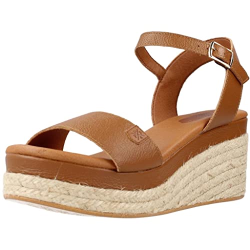 POPA Klin Niski Arambol Skóra Biały, Trampki Damskie, Skóra, 40 EU