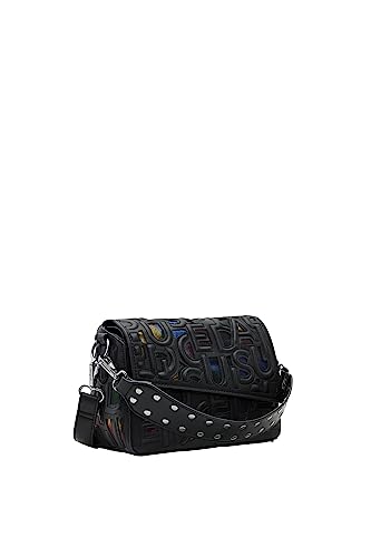 Desigual Women's BOLS_Maki Phuket Mini, czarny, czarny