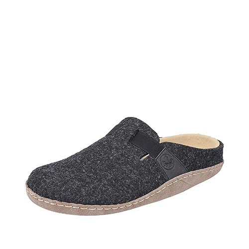 Rieker Damskie kapcie 66392, czarny, 36 EU