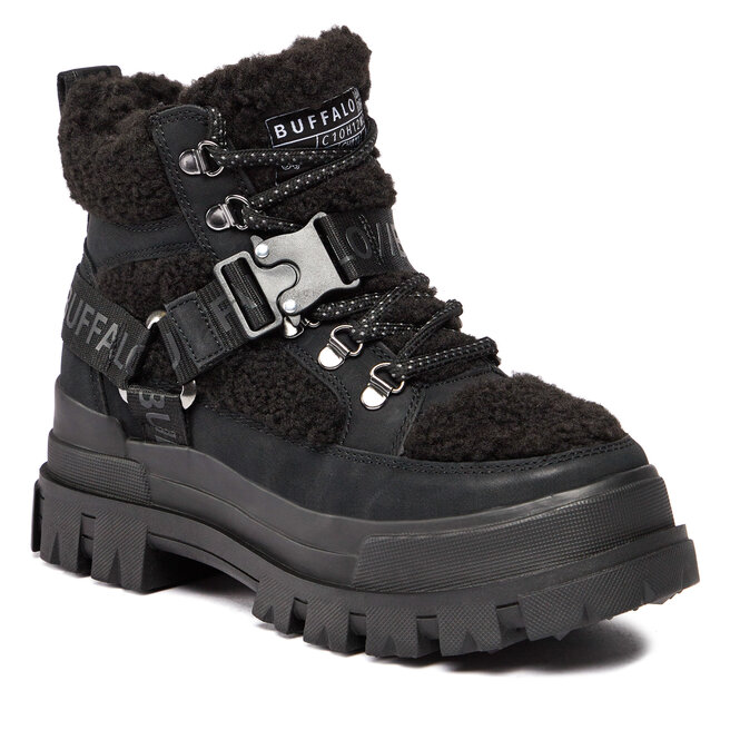 Trapery Buffalo Aspha Com Mid Warm 1622328 Black