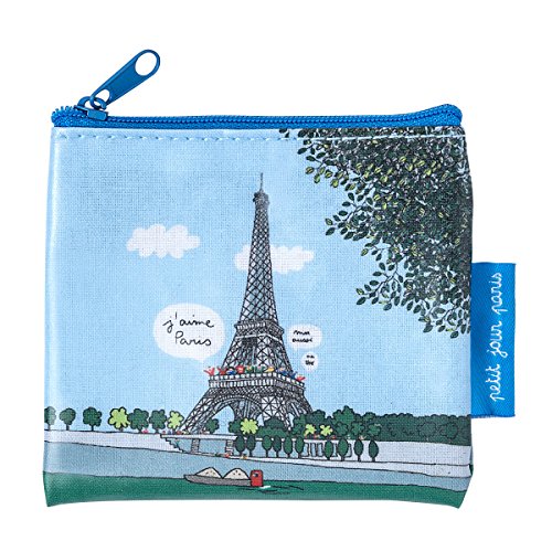 Barbapapa Paris Portfel na monety, 11 cm, niebieski (niebieski)