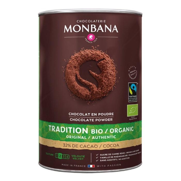 Czekolada na gorąco Monbana BIO 1kg