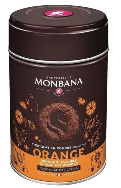 Pomarańczowa czekolada na na gorąco Monbana 250g