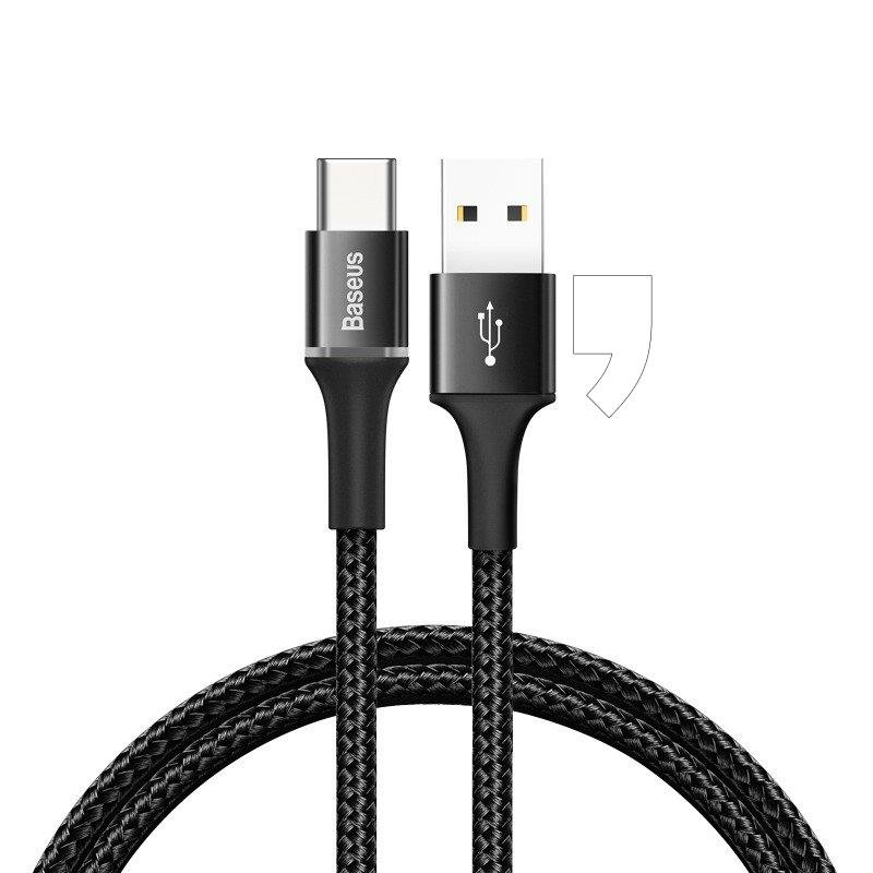 Baseus Kabel CATGH-C01 (USB 3.0 typu C M - USB 2.0 M; 2m; kolor czarny)