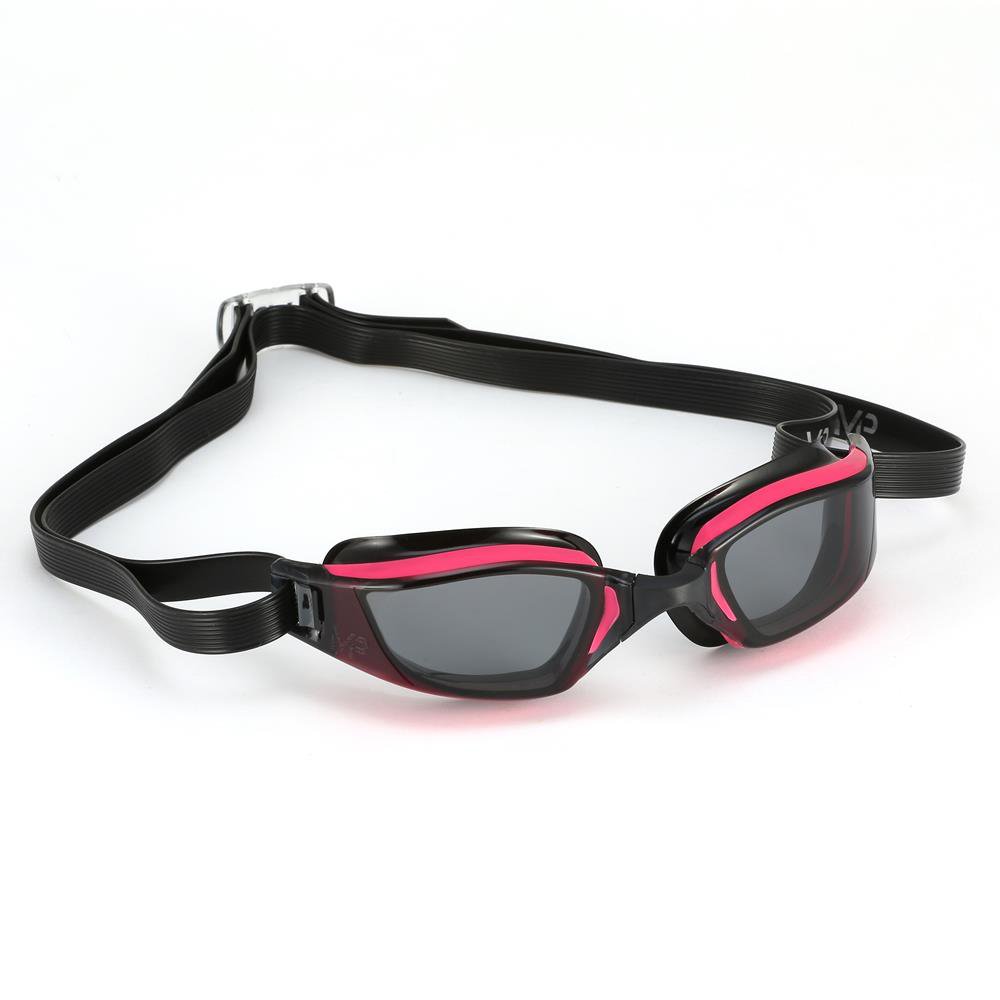 Aqua Sphere Damskie okulary pływackie Michael Phelps Xceed lady dark Czarne/Różowe