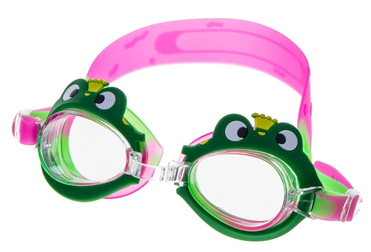 Speedo, Okulary do pływania Junior B-0123, zielono-różowe