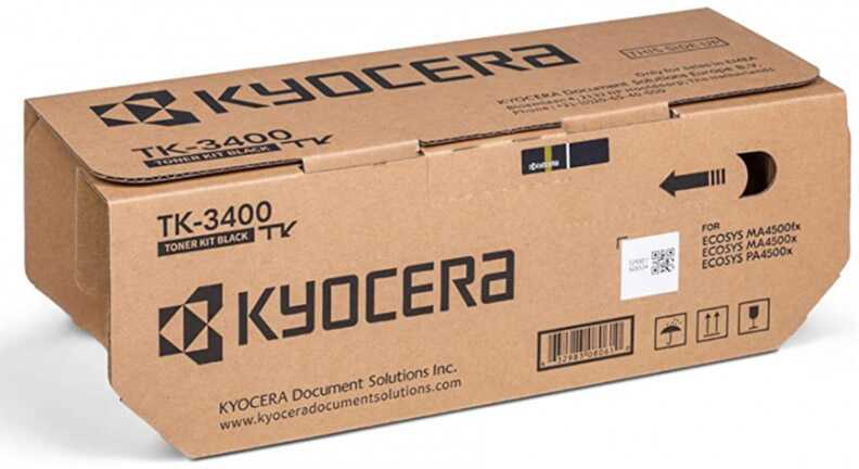 Toner Kyocera TK-3400 do ECOSYS MA4500fx/MA4500x 12 500 str. black