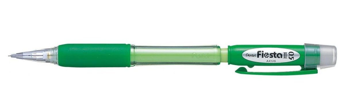 Pentel Ołówek automatyczny 0,5mm FIESTA AX125 zielony 1szt /AX125-D/ PN156-4
