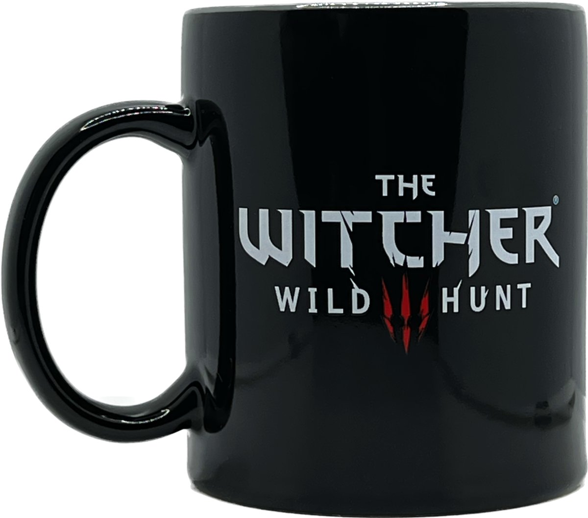 The Witcher 3, Kubek ceramiczny z aplikacją termoaktywną z serii Wiedźmin, 480 ml