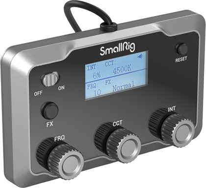 Panel sterujący SmallRig 3980 do lamp RC 350 / 450 Cob Lights -  Raty