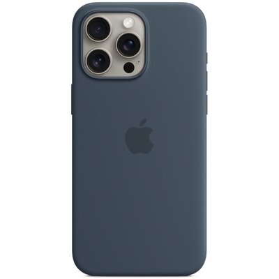 Etui APPLE Silicone Case MagSafe do iPhone 15 Pro Max Sztormowy błękit Raty