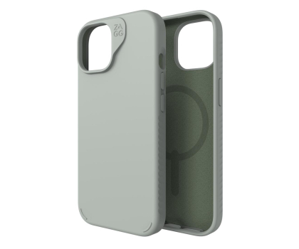 Zagg Manhattan Snap do iPhone 15 Pro MagSafe sage