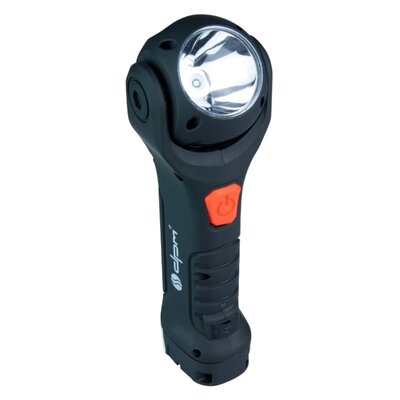 Latarka LED przenośna COB 130lm ładowalna, 360st, 4 tryby świecenia, magnes+hak DPM