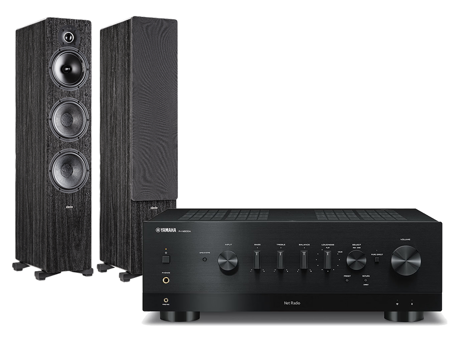Yamaha R-N800A + Tesi 661