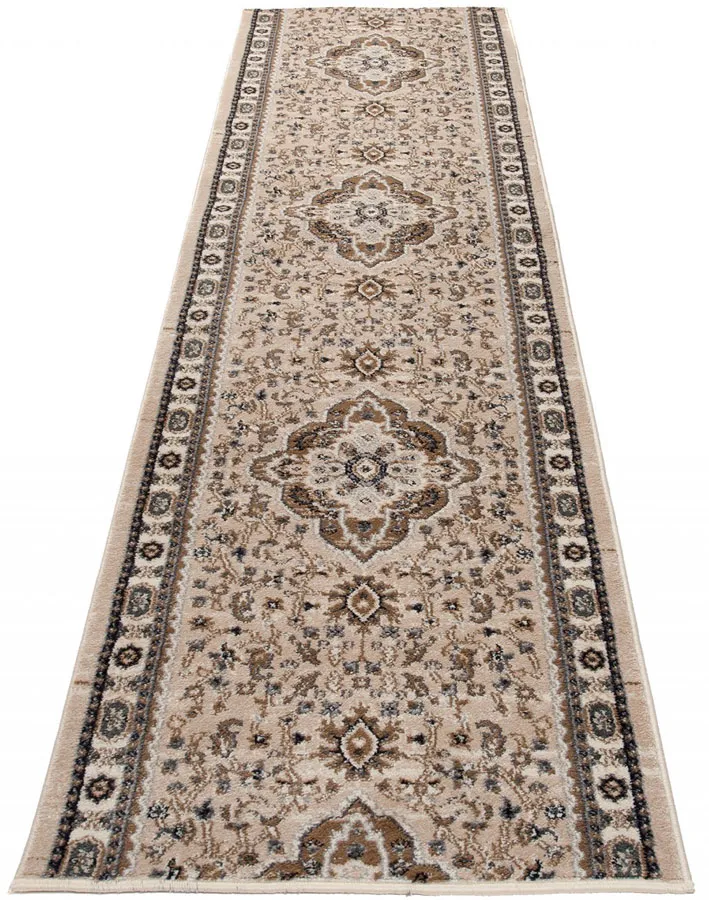 Jasnobeżowy chodnik na metry retro K0-P38