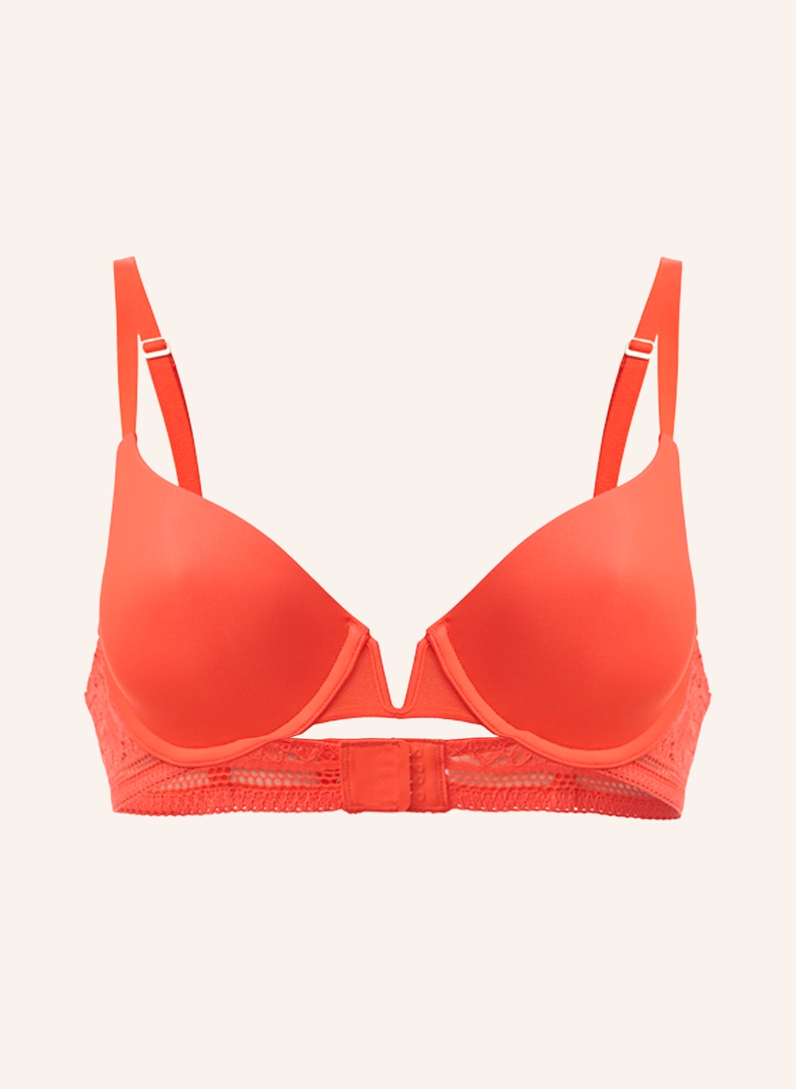 Wolford Biustonosz Usztywniany Lightly Lined Demi rot