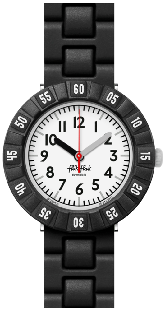 Zegarek Flik Flak FCSP123 LEVEL BLACK - Natychmiastowa WYSYŁKA 0zł (DHL DPD INPOST) | Grawer 1zł | Zwrot 100 dni