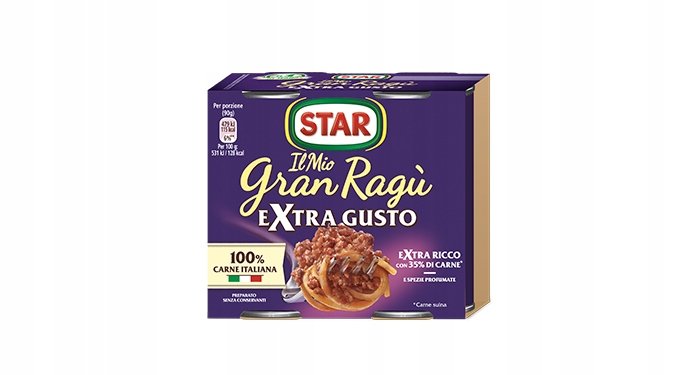 Star Star Gran Ragu Głębia smaku - Gotowy sos (2 x 180g)