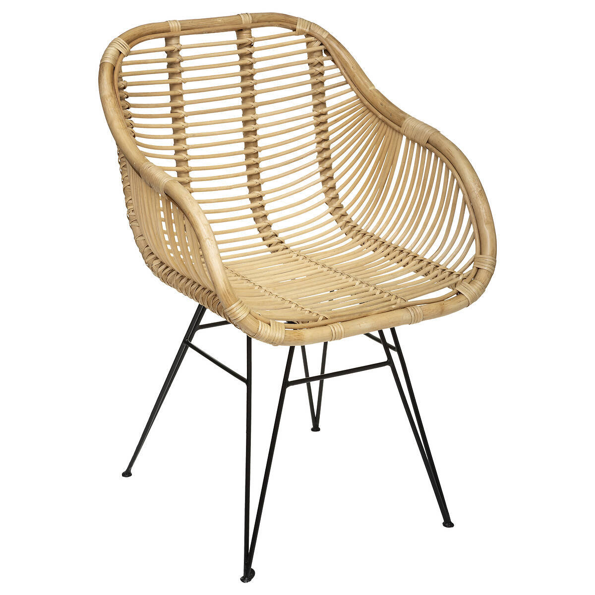 Fotel rattanowy do salonu KOETA