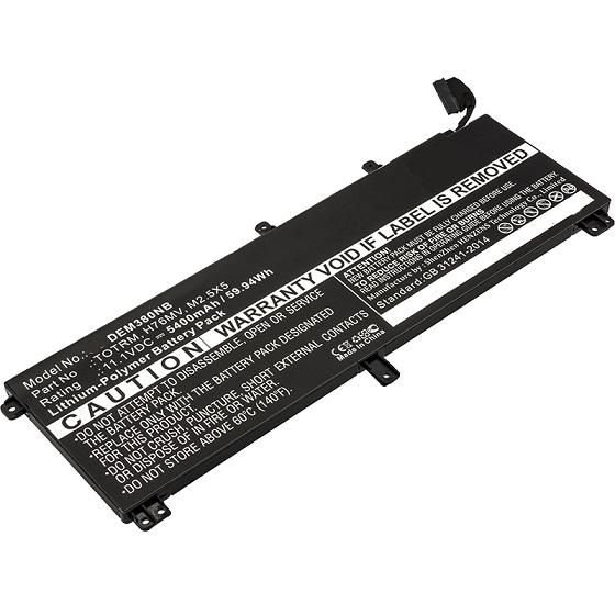 Micro Micro Battery - laptop battery - Li-pol - 5400 mAh - 59.9 Wh Zasilacz do komputera - 80 Plus MBXDE-BA0120