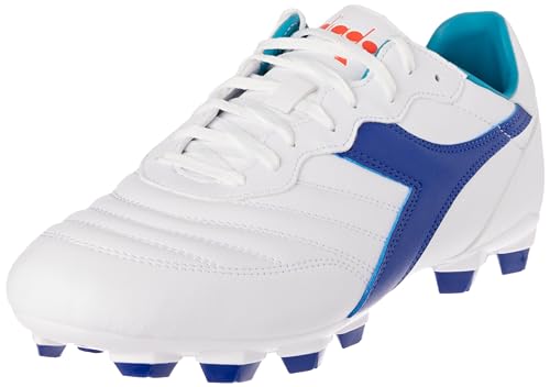 Diadora Brasil 2 R LPU, Męskie buty piłkarskie, White Navy, 43 EU