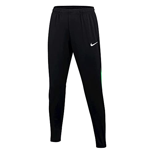 Nike Spodnie damskie W Nk Df Acdpr Pant Kpz, czarne/zielone park/białe, DH9273-011, XS