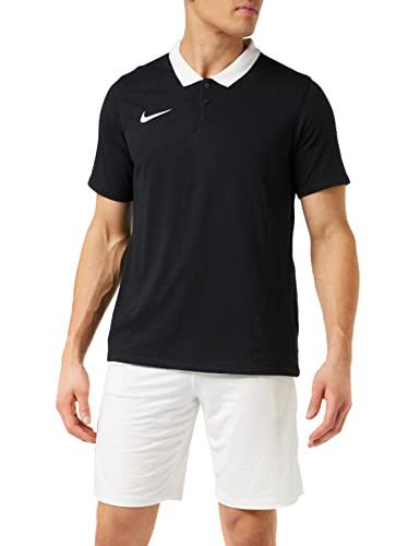 Nike Męska koszulka polo, czarny/bia?y/bia?y, XL