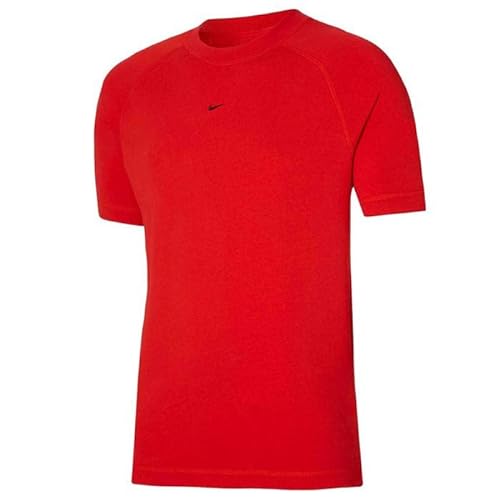 Nike Mens Short Sleeve Top M Nk Strke22 Thicker Ss Top, University Red/Black, DH9361-657, L