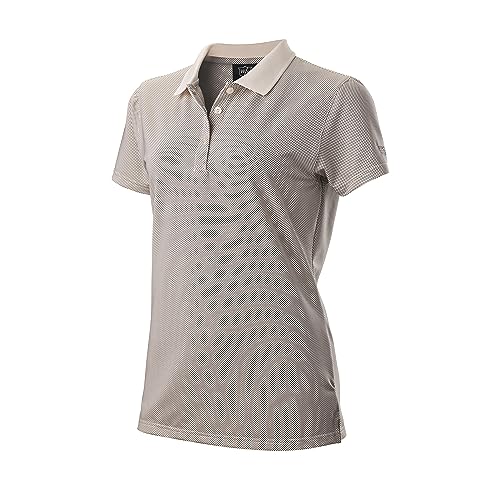 Wilson Damska koszulka polo w kropki, czarna