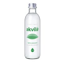 Akvile Naturalna woda mineralna lekko gazowana 330 ml