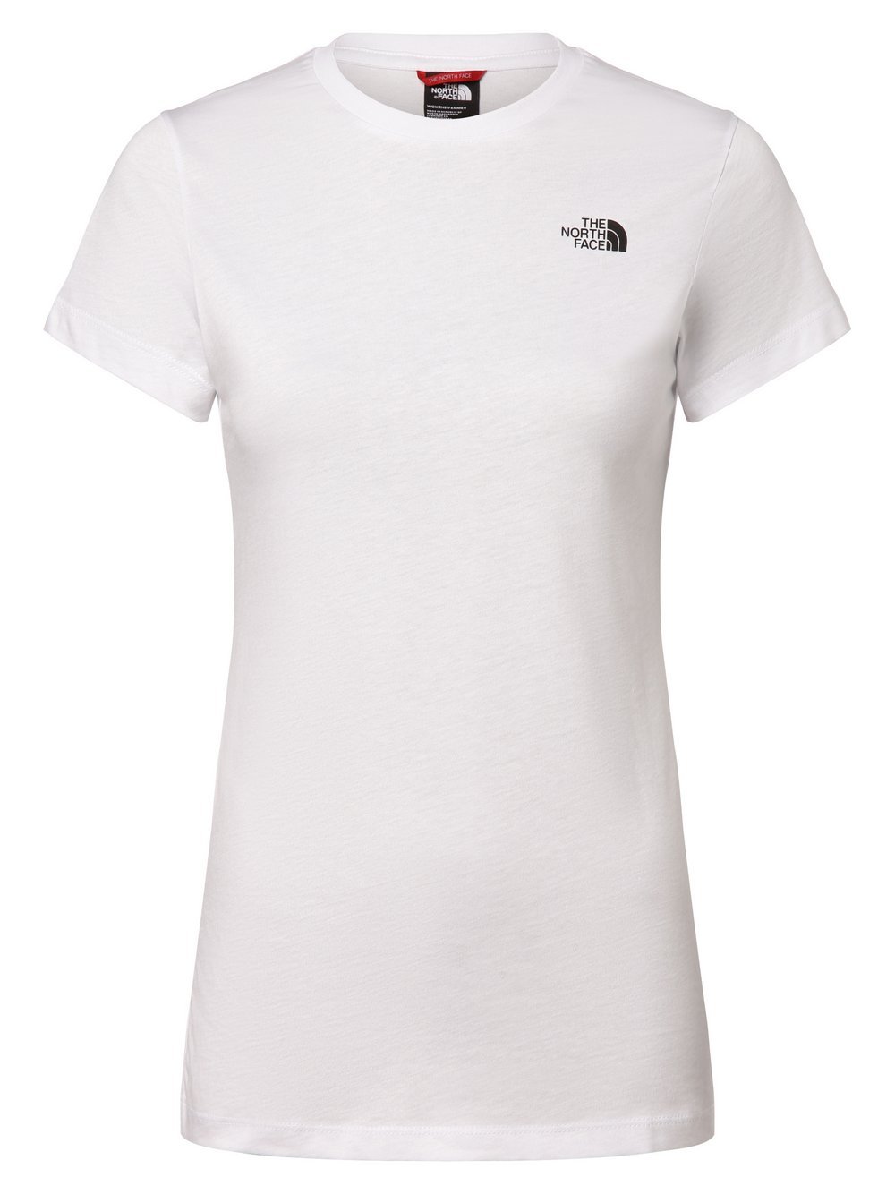 The North Face - T-shirt damski, biały