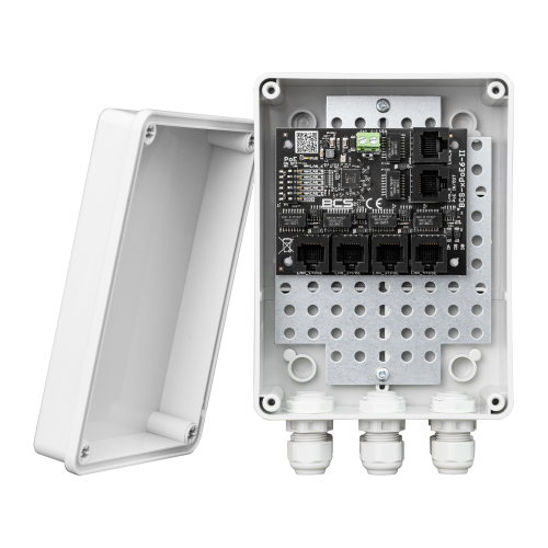 SWITCH POE BCS-xPoE6/S 6-PORTOWY 4xPoE 2xLAN