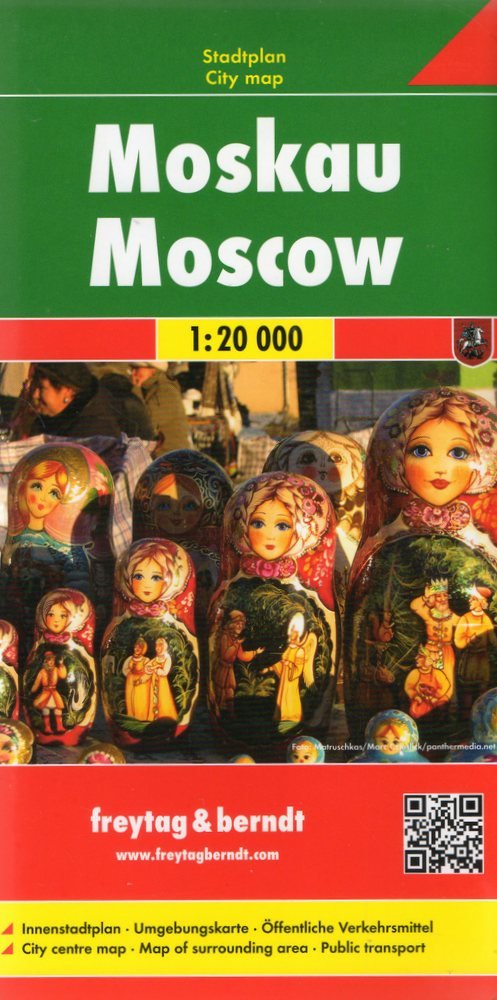 Moskwa. Mapa 1:20 000