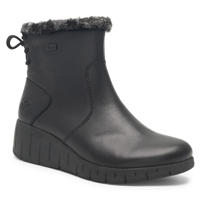 Botki Rieker Y1350-00 Czarny