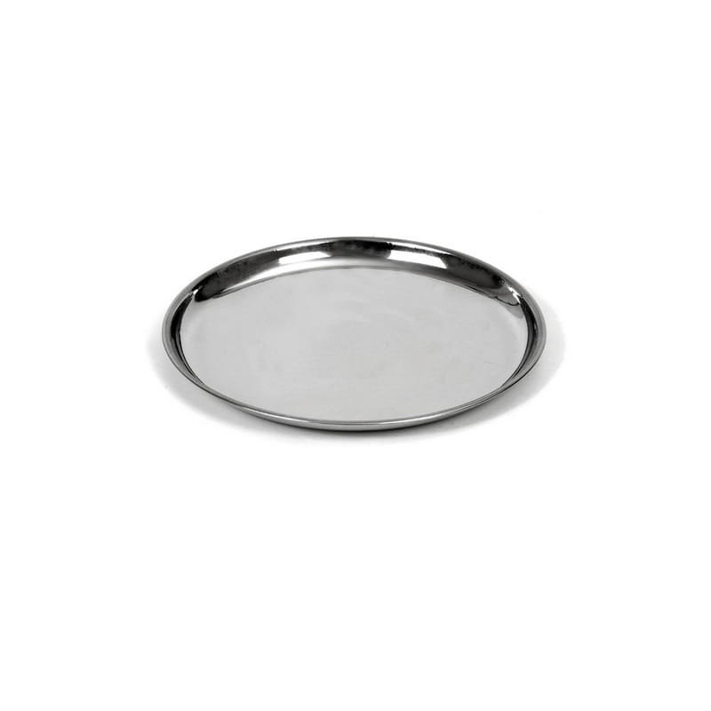 Taca do serwowania stalowa okrągła talerz 18 cm 153467