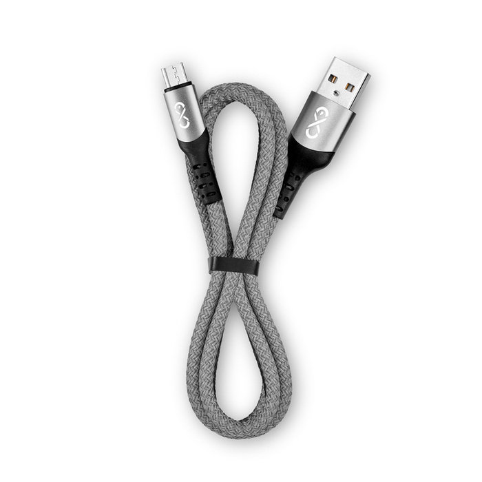 Kabel USB do micro USB, eXc mobile, 1,2m, szary